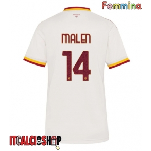 AS Roma Donyell Malen #14 Seconda Maglia Femmina 2026-27 Manica Corta